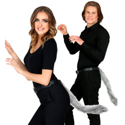 Ocas vlk šedivý chlupatý