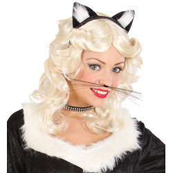 Vousky kočička černé