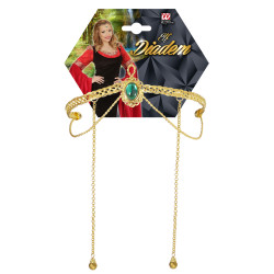 Elfí čelenka zlatá