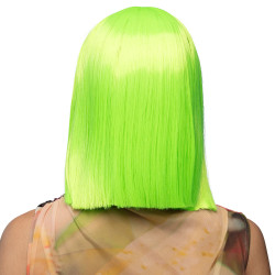 Paruka neonově zelená dámská Dance