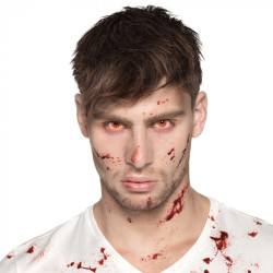 Kontaktní čočky krvavé oči