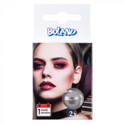 Kontaktní čočky šedé upírské