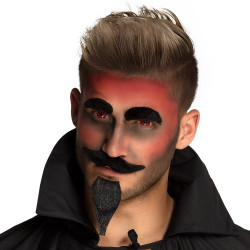 Kontaktní čočky čert červené