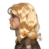 Paruka pánská blond s knírem