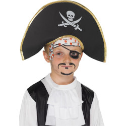 Pirátský klobouk dětský se znakem