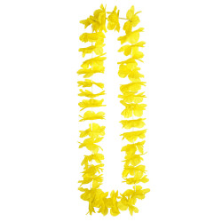 Havajský věnec žlutý květinový