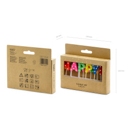 Svíčky Happy Birthday