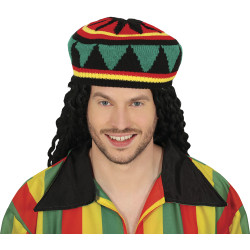 Čepice reggae rasta Jamajka