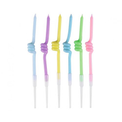 Dortové svíčky spirála