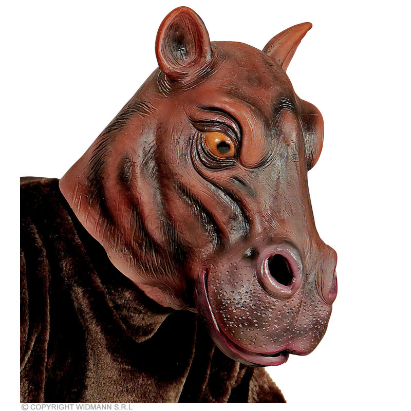 Maska hrocha latexová