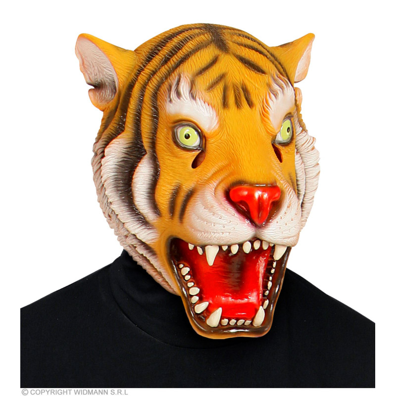 Maska tygra latexová