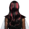 Paruka vampírka červenočerná