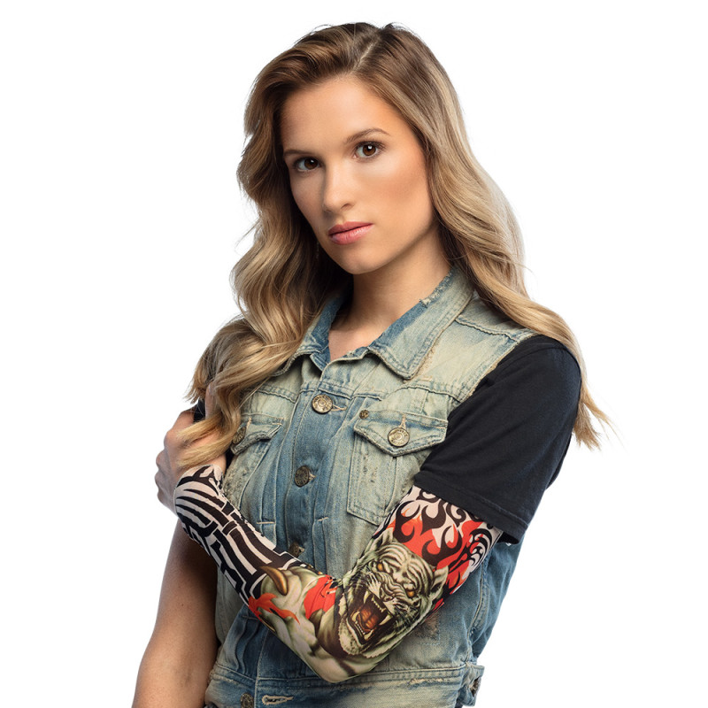 Tetování návlek Tygr