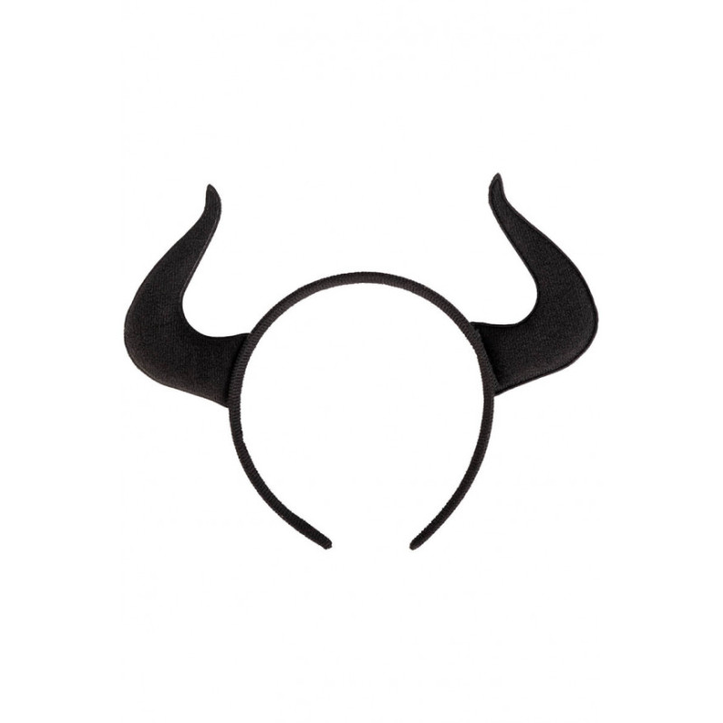 Čelenka s černými rohy