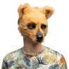 Maska medvěda plyšová