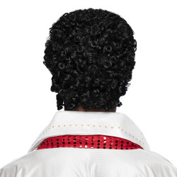 Pánská černá paruka rock´n Roll