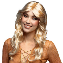 Dámská blond paruka River vlnitá