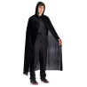 Plášť s kapucí černý 130 cm
