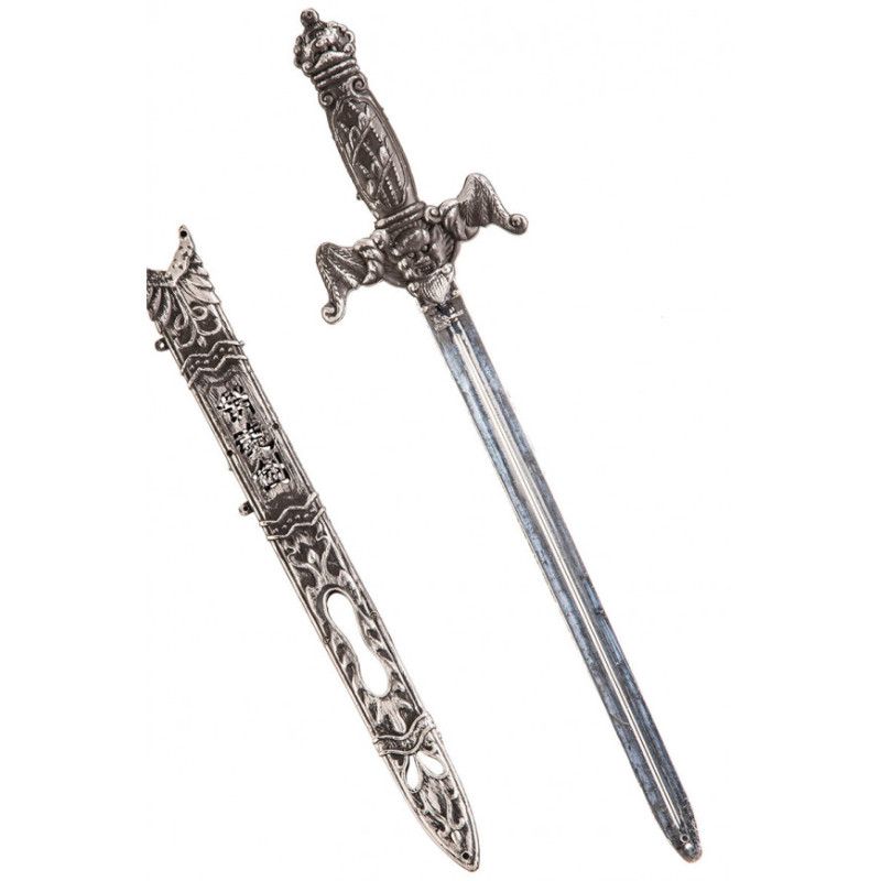 Šedý meč s pochvou  55 cm