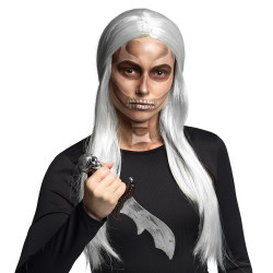 Dýka s rukojetí ve tvaru lebky