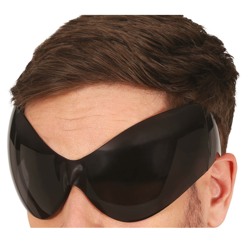 Brýle široké černé futuristický vzhled