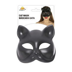 Maska černé kočky PVC
