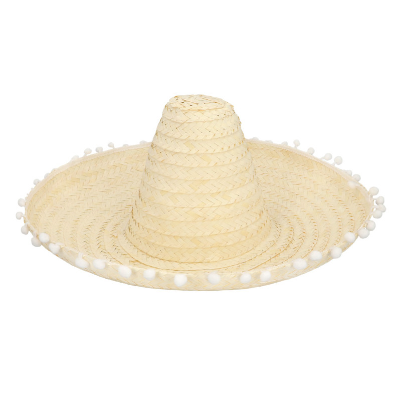 Sombrero Ernesto přírodní (Ø 50 cm)