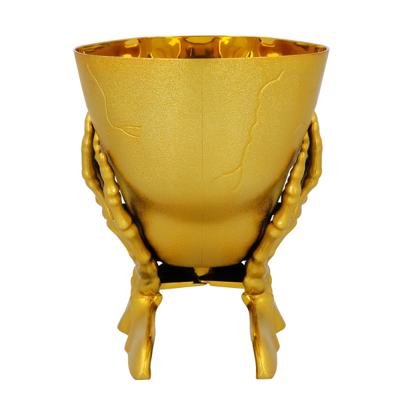 Miska Zlatá lebka (16 x 15 x 17 cm)