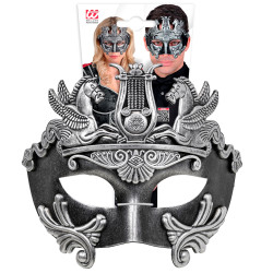 Stříbrná škraboška řecko-římská