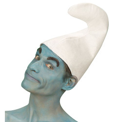 Čepice trpaslík bílá