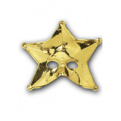 Zlatá škraboška hvězda