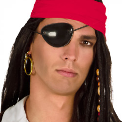 Pirátská sada náušnice s páskou