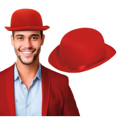 Červená buřinka se stužkou