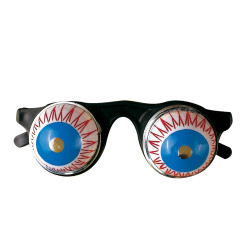 Brýle s očima na pružinách