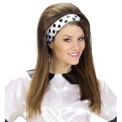 Čelenka puntíkatá retro