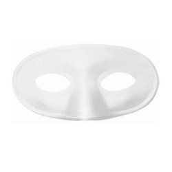 Škraboška bílá dětská