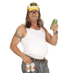 Kšiltovka s vlasy kamioňák