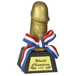 Trofej penis světový šampión