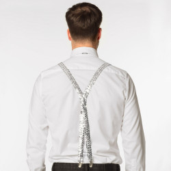 Stříbrná sada doplňků silvestrovská