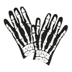 Rukavice kostlivec dětské