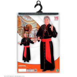 Kostým černého kardinála velikost L
