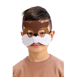 Maska bobr pro děti