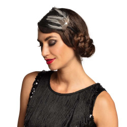 Čelenka s peříčkem charleston