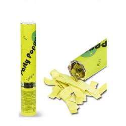 Vystřelující žluté konfety