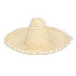 Sombrero Ernesto přírodní (Ø 50 cm)