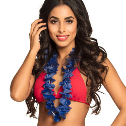 Havajský věnec tmavě modrý