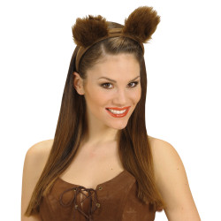 Uši medvěd na čelence