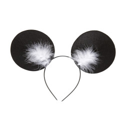 Myší uši na čelence