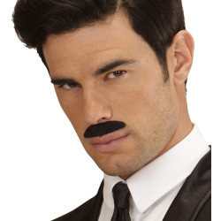 Kníry černé samolepící 7 ks