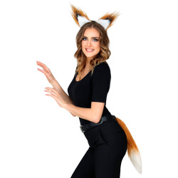 Sada liška plyšová